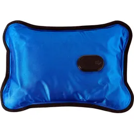 Adler AD 7427 Elektrische Wärmflasche mit weichem Bezug, Wärmflaschenwärmer 360 W, Wärmekissen für Erwachsene und Kinder, hält Temperatur bis 5 Stunden, Kissen, Bettflasche, blau,