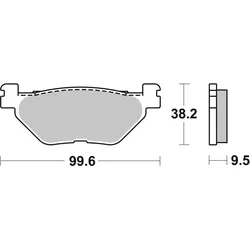 Brembo S.p.A. Carbon Keramik Bremsbeläge - 07YA3908