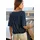 LASCANA Paillettenshirt Dunkelblau S