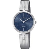 Candino Damen Uhr C4641/2 Armbanduhr Edelstahl silber blau - Silber/Blau