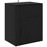 VidaXL Nachttisch Schwarze Eiche 50 x 36 x 60