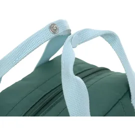 Lässig Mini Square Backpack Lemon/Dunkelgrün