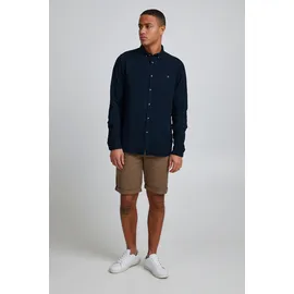 !Solid Langarmhemd blau L
