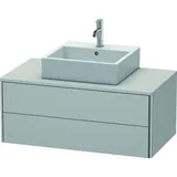 Duravit XSquare Waschtisch-Unterschrank XS491103939 100x40x54,8cm, 2 Schubkästen, Nordic weiß seidenmatt