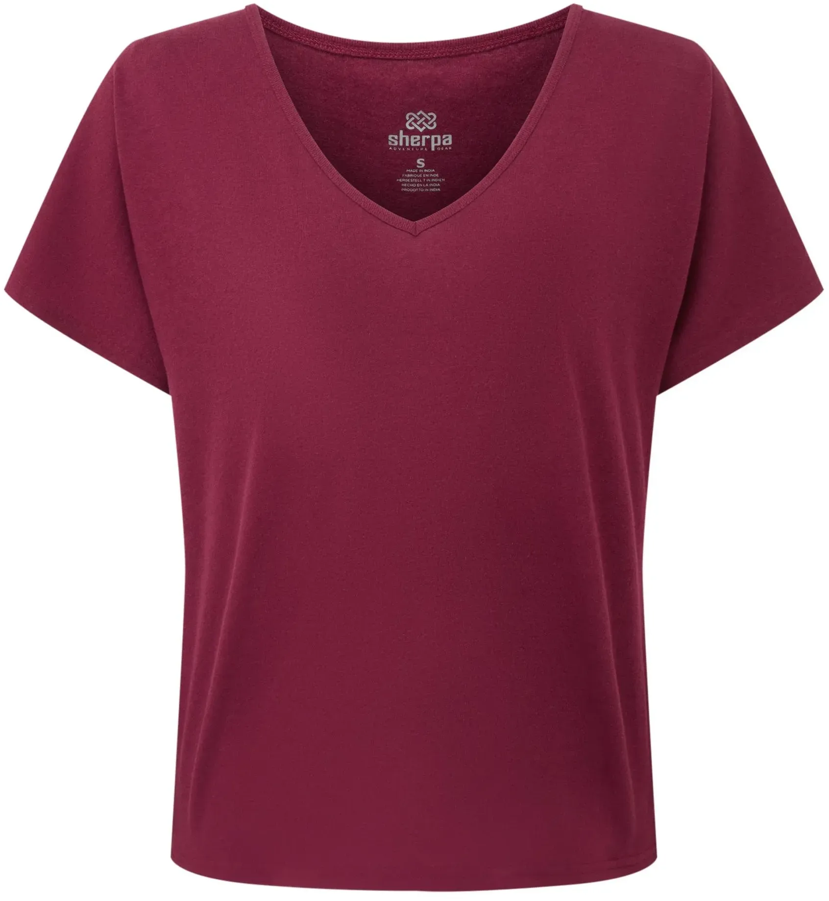 Sherpa Damen Jutnu T-Shirt - S - Wine