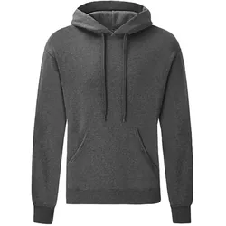 Kapuzen-Sweatshirt "F421N" Premium - M - charcoal