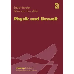 Physik Und Umwelt - Egbert Boeker  Rienk van Grondelle  Kartoniert (TB)