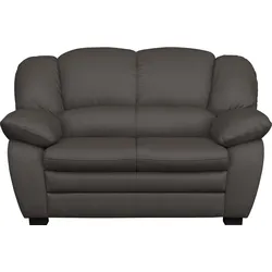 2-Sitzer COTTA "Casino", braun (fango), B:159cm H:88cm T:92cm, 100% Echtleder, Sofas, Polstergarnitur, auch als Set erhältlich
