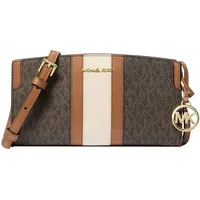 Michael Kors Becca Small Umhängetasche Kunstleder Brown