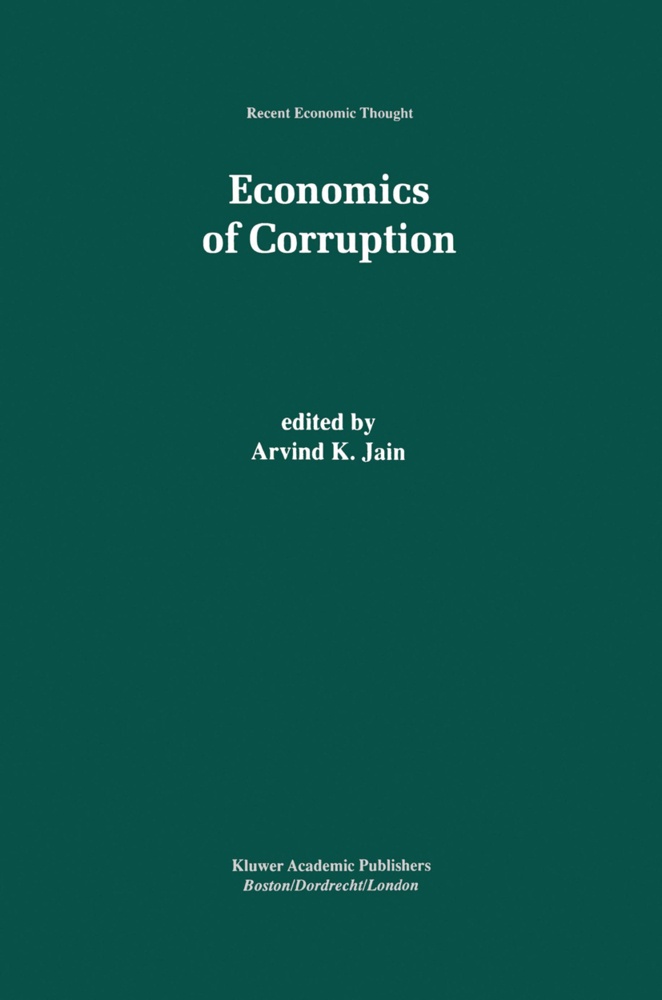 Economics Of Corruption  Kartoniert (TB)
