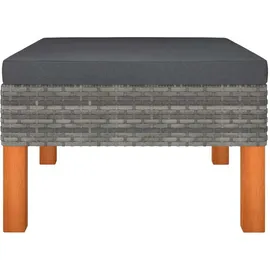 vidaXL Garten-Lounge-Set 9-tlg. grau