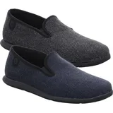 Rohde Herren Hausschuh Geschlossen Slipper Fermo 6985, Größe:46 EU, Farbe:Grau - Grau - 46