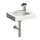 Geberit Xeno² Handwaschtisch 40 x 28 cm weiß 500529011