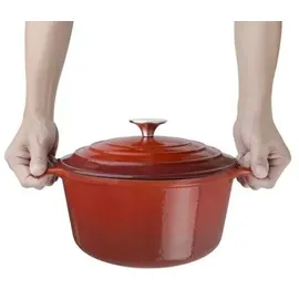 Vogue Schmortopf 4 l rot