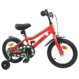 vidaXL Kinderfahrrad 14 Zoll rot