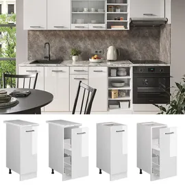 Vicco Apothekerschrank R-Line, 30 cm AP Marmor