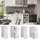 Vicco Apothekerschrank R-Line, 30 cm AP Marmor