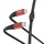 Hama Extreme Ladekabel USB C auf Lightning 1,5m Schwarz/Rot
