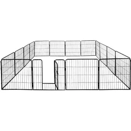 Petigi Freigehege Welpenauslauf 16eckig 60x80 cm Weiß