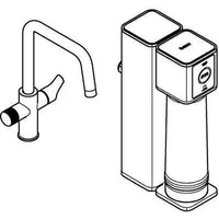 Grohe Blue Pure Eurosmart Starter Kit mit Umkehrosmose Filter,