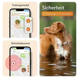 Weenect XS GPS Tracker für Hunde Schwarz/Weiß