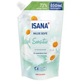 Isana Milde Seife Sensitiv Nachfüllbeutel 850 ml