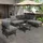 stilvora Gartenlounge-Set 6-tlg. Grau