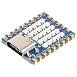 Waveshare RP2040-Matrix Entwicklungsboard: 5×5 RGB LED Matrix, 2MB NOR-Flash, 20 GPIO-Pins, USB-C