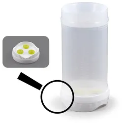 FIFO Portion Pal Bottle / Back up-Flasche 500ml 3-Loch Deckel