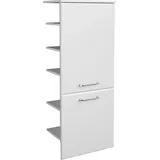 Saphir Quickset Badschrank 50 x 123 x 33 cm Weiß