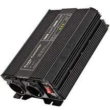 AccuCell Spannungswandler max. 1000W wandelt die Spannung von 12 VDC in 230 VAC um