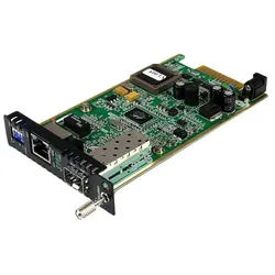StarTech.com Gigabit Ethernet LWL / Glasfaser Medienkonverter Kartenmodul mit SF