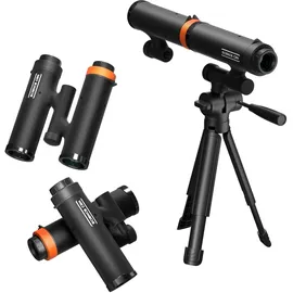 topbright gmbh ScienceCan 3-in-1 Naturentdecker, ab 6 Jahre (2 Monokulare, 1 Stativ, 1 Smartphone Halterung) 1601052023de0001