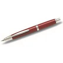 Pilot Pen Füllfederhalter Capless Rhodium B rot