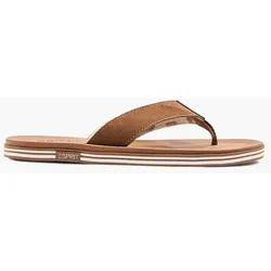 Leder Zehentrenner - Herren - cognac