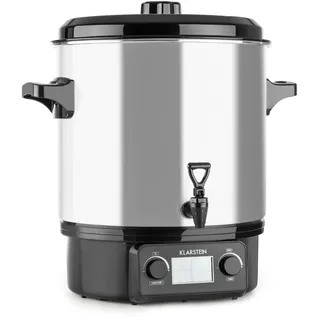 Klarstein Biggie Digital Einkochvollautomat 27 l Silber