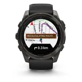 fēnix® 8 - 51 mm AMOLED Sapphire Schwarz/Carbongrau Titan DLC