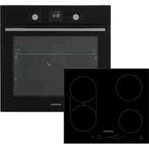 Respekta Backofen Herdset Induktion Einbau Set Autark Timer