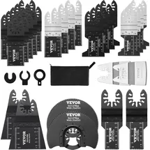 Vevor 33x Sägeblatt Multifunktionswerkzeug ohne Akku + Zubehör
