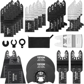 Vevor 33x Sägeblatt Multifunktionswerkzeug ohne Akku + Zubehör