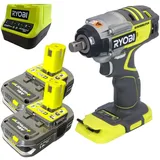 Ryobi R18IW7-215 ONE+ Akku Schlagschrauber 18 V 270 Nm 1/2" Brushless + 2x Akku 1,5 Ah + Ladegerät