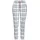 VIVANCE Pyjamahose kariert grau/rosa 40/42