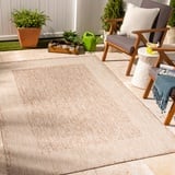 livabliss Surya Teppich »MELILLA«, rechteckig, 4 mm Höhe, Teppich In- /Outdoor Boho Jute-Optik, Balkon, Terrasse, Garten, Beige