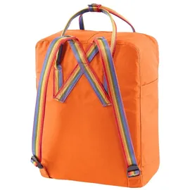 Fjällräven Kanken Rainbow 16 l burnt orange/rainbow pattern