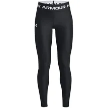 Under Armour HeatGear Armour Leggings Mädchen 001 black/white L 149-160 cm