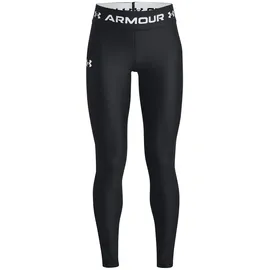 Under Armour HeatGear Armour Leggings Mädchen 001 black/white L 149-160 cm