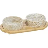 Trixie Napf-Set, Keramik/Bambus,