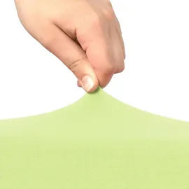 Beautissu Stehtischhusse Stella Stretch hellgrün,