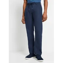 bonprix Chinohose Relaxed Fit Blau 48