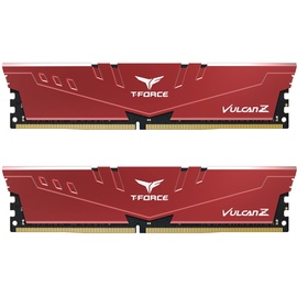 TEAM GROUP TeamGroup T-Force Vulcan Z rot DIMM Kit 32GB, DDR4-3600, CL18-22-22-42 (TLZRD432G3600HC18JDC01)